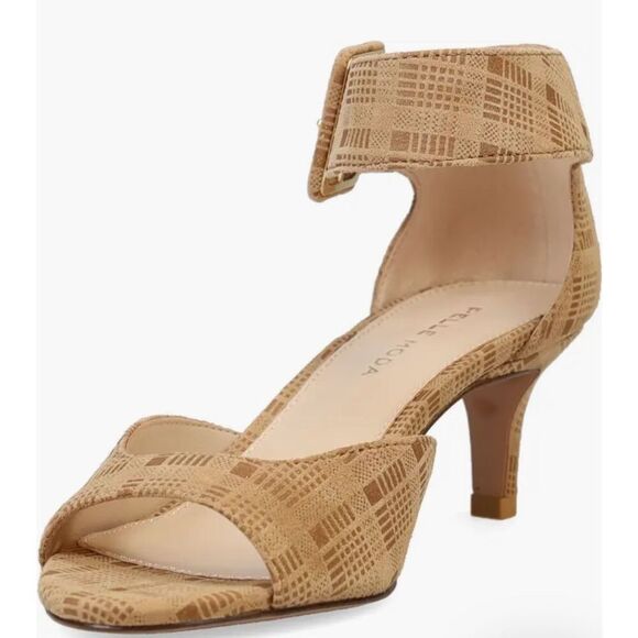 Pelle Moda Berlin Ankle Strap Sandal in Latte NWB Size 11 - Picture 4 of 14